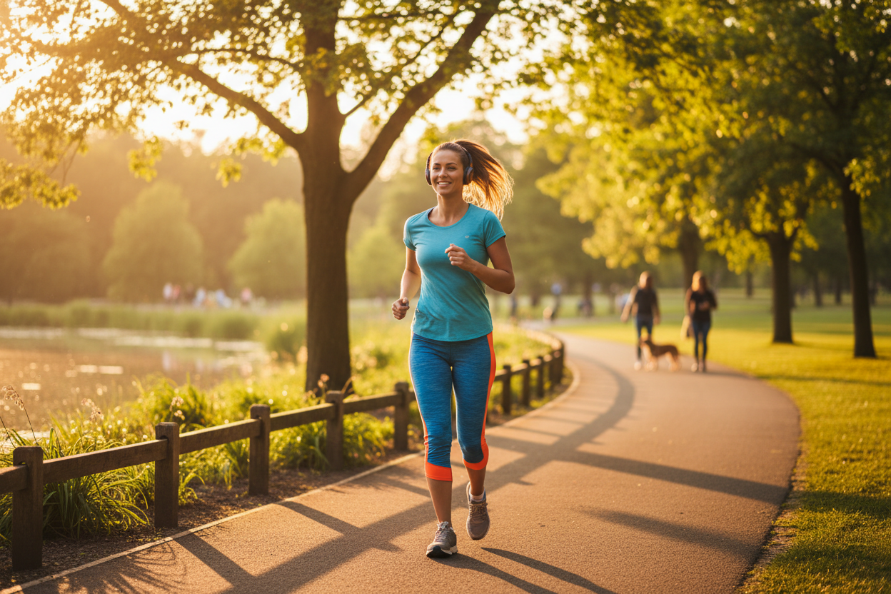 Bone Conduction Headphones Lifestyle